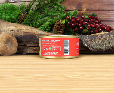 Превью Тушеное мясо Европейского оленя (тушенка из оленины)