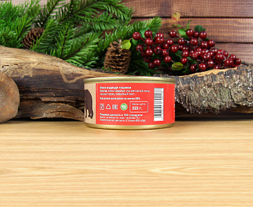 Превью Тушеное мясо медведя (тушенка из медвежатины)